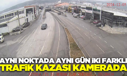 Kütahya'da aynı nokta iki ayrı trafik kazası