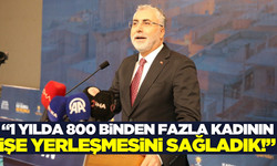 Bakan Vedat Işıkhan: Kadın İstihdam Oranı %34,4'e Yükseldi