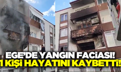 Balıkesir'de çıkan ev yangınında 1 kişi hayatını kaybetti