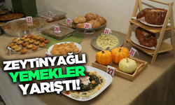 Balıkesir'de zeytinyağlı yemek yarışmasında kazananlar belli oldu