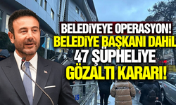 Beşiktaş Belediye Başkanında bulunduğu 47 şüpheliye gözaltı kararı!