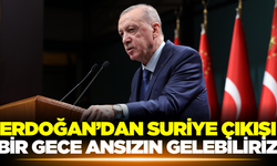 Cumhurbaşkanı Erdoğan Türk milletine seslendi