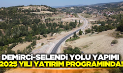 Belediye Başkanı Demirci-Selendi yolu projesinin hayata geçtiğini açıkladı!