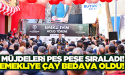 Denizli Büyükşehir Belediye Başkanı açıkladı: Emekliye çay bedava oldu