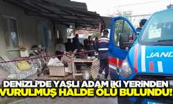 Denizli'de yaşlı adam tüfekle vurulmuş halde ölü bulundu