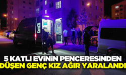 Burdur'da evinin penceresinden düşen genç kız ağır yaralandı