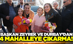 Ferdi Zeyrek ve Gülşah Durbay, 4 mahallede halkla buluştu!