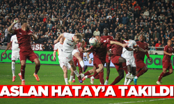 Galatasaray ligde 3. beraberliğini aldı