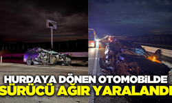 Afyonkarahisar'da otomobil tıra arkadan çarptı: 1 ağır yaralı