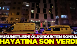 Otelde buluştuğu husumetlisini vurduktan sonra hayatına son verdi!