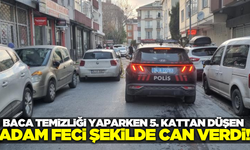 İstanbul'da 5. kattan düşen adam can verdi!