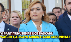 İYİ Parti Yunusemre İlçe Başkanı Elbirler, sağlık çalışanlarına destek verdi