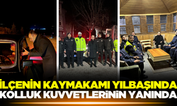 Kaymakamdan yılbaşı ziyareti