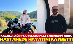 Motosiklet kazasında ağır yaralanan Denizlili genç hayatını kaybetti