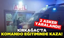 Kırkağaç'ta Gece Atış Eğitimi Sırasında Kaza!2 Asker Yaralandı