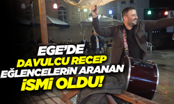 Kütahya'da davulcu Recep eğlencelere renk katmaya devam ediyor!