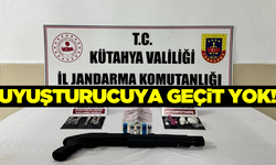 Kütahya'da jandarmadan uyuşturucu operasyonu!