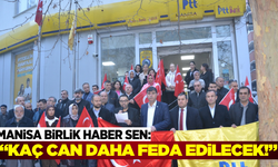 Manisa Birlik Haber Sen'den PTT çalışanlarına yönelik şiddet olayına tepki: "Yeter artık, bıktık!"