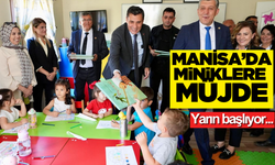 Manisa Büyükşehir Belediyesi'nden minikleri mutlu edecek haber