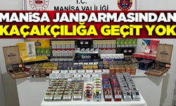 Manisa’da jandarma ekipleri çok sayıda kaçak sigara ve puro ele geçirdi