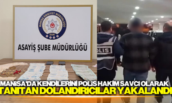 Manisa'da dolandırıcılar yakalandı!