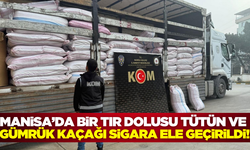 Manisa'da kaçak tütün operasyonu! 6 ton kaçak ürün ele geçirildi