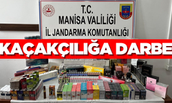 Manisa'da kaçakçılık operasyonunda çok sayıda sigara ve parfüm ele geçirildi