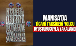 Manisa'da takside uyuşturucuyla yakalanan yolcu gözaltına alındı