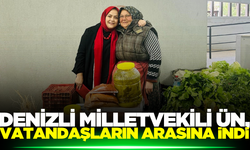 Milletvekili sahaya indi, vatandaşın derdini dinledi