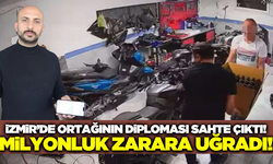 İzmir'de sahte diploma milyonluk zarara yol açtı!