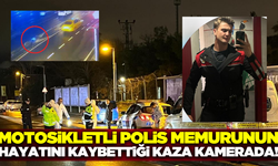 İstanbul'da motosikletli polis memurunun hayatını kaybettiği kazanın görüntüleri ortaya çıktı