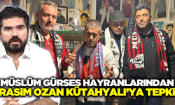 İzmir'de Müslüm Gürses hayranları, Rasim Ozan Kütahyalı'ya tepki gösterdi