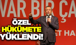 Özgür Özel: "Erzurum'da asgari ücretle 340 şiş cağ kebabı alınıyordu, şimdi 220 şiş!"