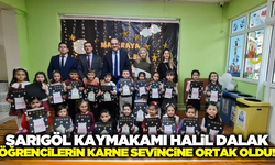 Sarıgöl'de 42 okulda 5 bin 200 öğrenci karne aldı