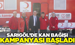 Sarıgöl'de kan bağışı kampanyası ilgi görüyor