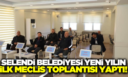 Selendi Belediyesi ocak ayının ilk toplantısını yaptı