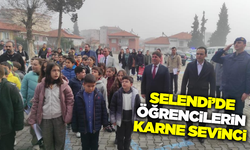 Selendi'de 2 bin 498 öğrenci karne sevinci yaşadı