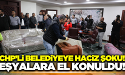 Borcunu ödemeyen CHP'li belediyeye haciz geldi!