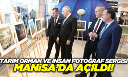 Tarım Orman ve İnsan Fotoğraf yarışmasındaki fotoğraflar Manisa'da sergilendi