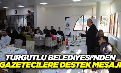 Turgutlu Belediyesi'nden 10 Ocak Çalışan Gazeteciler Günü kutlaması