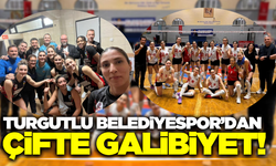 Turgutlu Belediyespor voleybol ve basketbolda rakiplerine geçit vermedi!