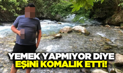 Cani adam eşini yemek yapmadığı gerekçesiyle komalık etti!