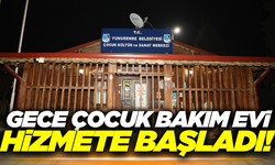 Yunusemre Belediyesi, gece nöbetçi çocuk bakım evi açtı!