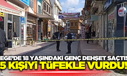 18 yaşındaki genç, kavga ettiği şahsı ayırmaya çalışan 5 kişiyi vurdu!