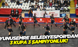 Yunusemre Belediyespor, üç dalda şampiyon oldu