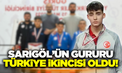 Sarıgöl'ün gururu, Türkiye Şampiyonasında 2. oldu!