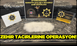 Afyonkarahisar'da uyuşturucu operasyonu!