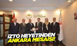 İzmir Ticaret Odası heyeti Ankara'da temaslarda bulundu