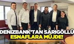 DenizBank'tan Sarıgöllü esnaflara ticari araç alımlarında kredi desteği