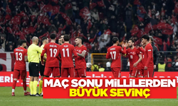 Milliler Macaristan galibiyetinin ardından büyük sevinç yaşadı